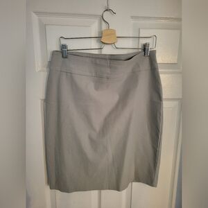 Elegant Gray Women's Skirt Streech
